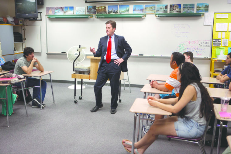 Mayor speaks at MPHS